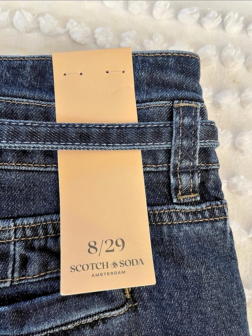 Scotch & Soda Free Spirit Straight Leg Jeans in Blue Waist 29 NWT - Picture 10 of 10